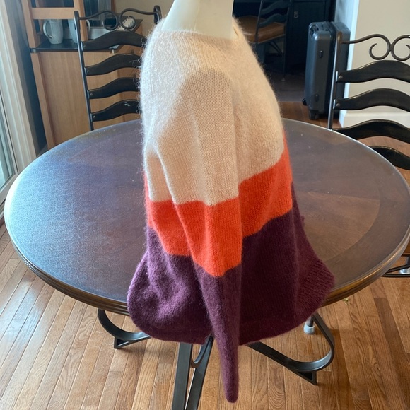 NEEDLE By Anthropologie Louise Mohair Merino Wool Sweater Women's Size large - Picture 5 of 11